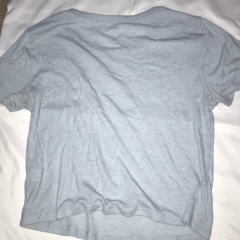 Pacsun Basics Ribbed Cropped Tee - Picture 4 of 4